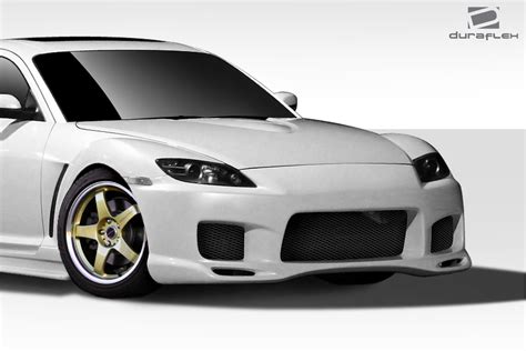 2005 Mazda RX8 Fiberglass+ Front Bumper Body Kit - 2004-2008 Mazda RX-8 ...