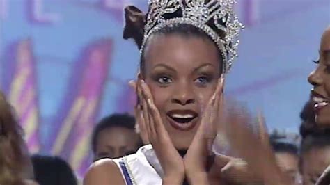 1999 Miss Universe: Crowning Moment | In this moment, Miss universe ...