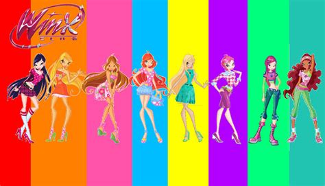 Winx Club 3rd Outfits Wallpaper by Joshuat1306 on DeviantArt