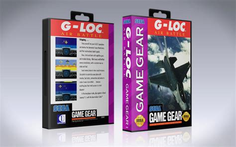 Gaming Relics Sega Game Gear G Loc Air Battle