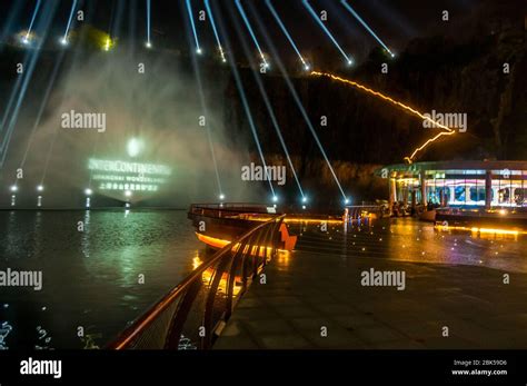 End Of The Nightly Water And Light Echo Show At The Intercontinental