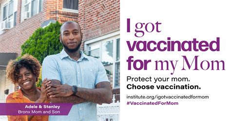 Bronx Health Reach On Twitter Stanley Got Vaccinated For His Mom