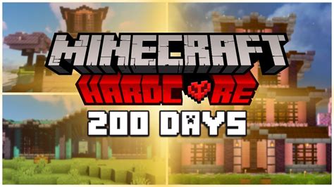 Days In Hardcore Minecraft Youtube