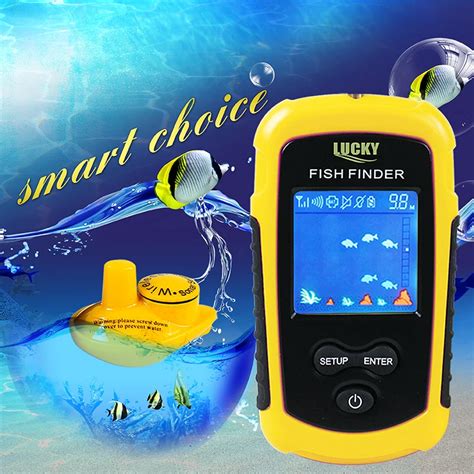 Sorte Sonar FFCW1108 1 Inventor De Peixes Sem Fio 120m Sem Fio Pesca