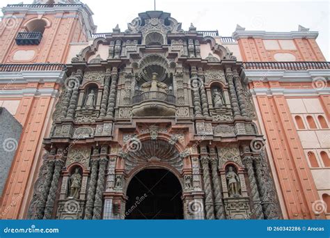 Basilica and Convent of Nuestra SeÃora De La Merced Editorial Photo