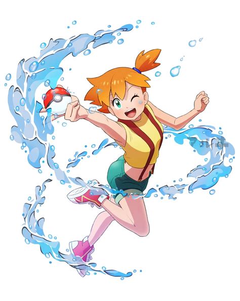 Misty Pokemon And More Drawn By Aruwi Nin Chica Danbooru