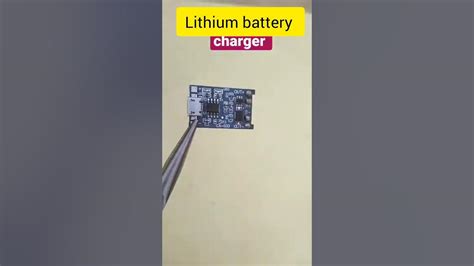 Battery Charger Kaise Banaye How To Make Lithiyam Charger Viral Viralshorts Electronic Youtube