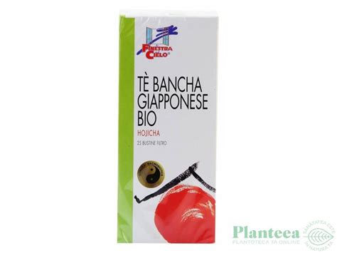 Ceai Verde Japonez Bancha Hojicha Eco 25dz La Finestra Sul Cielo