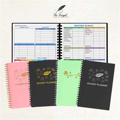 Budget Planner - Monthly Finance Organizer with Expense Tracker ...