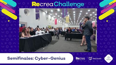 Recrea Challenge Semifinales Cyber Genius Youtube