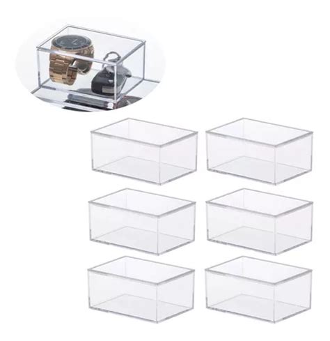 Kit 6 Caixas Organizadoras Decorativa Porta joias Acessórios Frete grátis