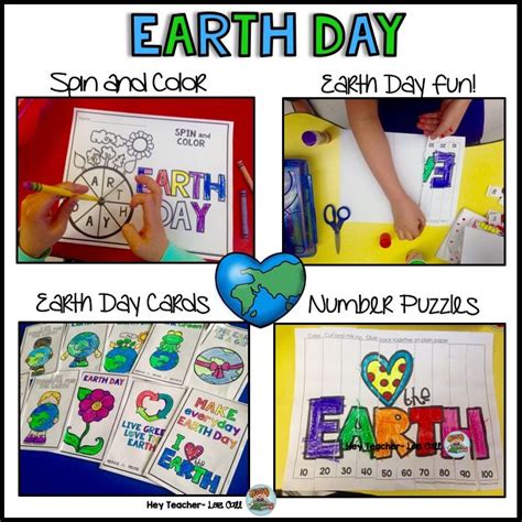 Earth Day Crafts And Activities For Kindergarten 1st And 2nd Grade