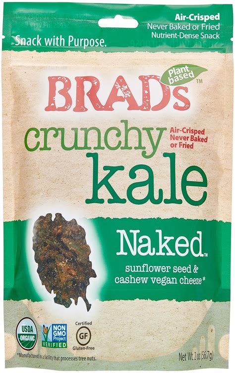 Amazon Brad S Plant Based USDA Organic Gluten Free Crunchy Kale