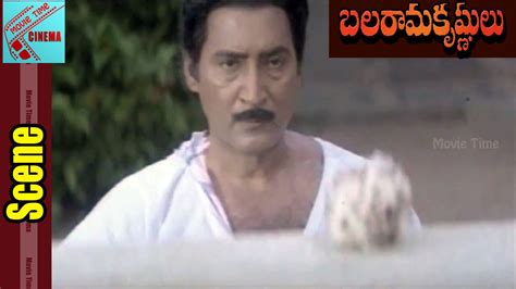 Shobhan Babu And Rajasekhar Emotinal Scene Balarama Krishnulu Movie