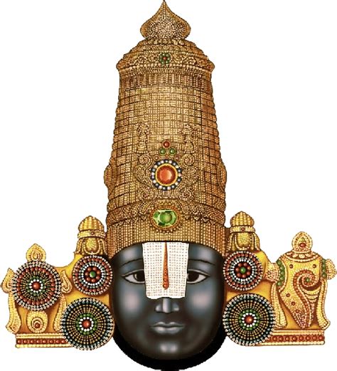 Download Venkateswara Png Clipart Tirupati Balaji Head Full Size