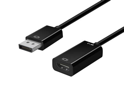 Monoprice Displayport 12a To 4k Hdmi Active Adapter Black