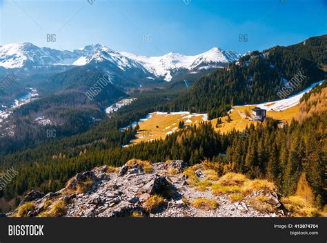 Alpine Meadows Snowy Image And Photo Free Trial Bigstock