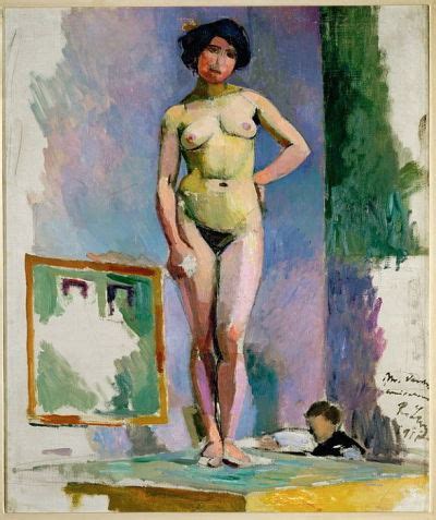 Female Nude Standing On A Table By Rudolf Levy Pai Tumbex