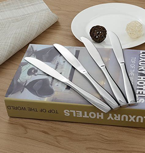 Hommp 16 Piece Stainless Steel Dinner Knives Set Pricepulse