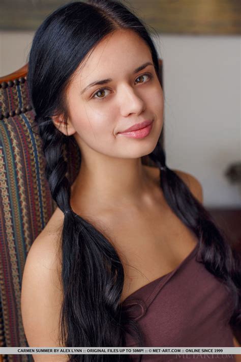 Dark Haired Babe Carmen Summer Shows Off Teen Tits And Twat For Glam Shoot Porn Pictures Xxx