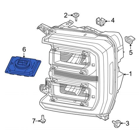 Ford OE ML3Z13C788A Front Headlight Control Module