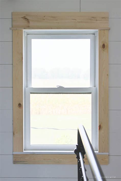 Farmhouse Window Trim Love Grows Wild