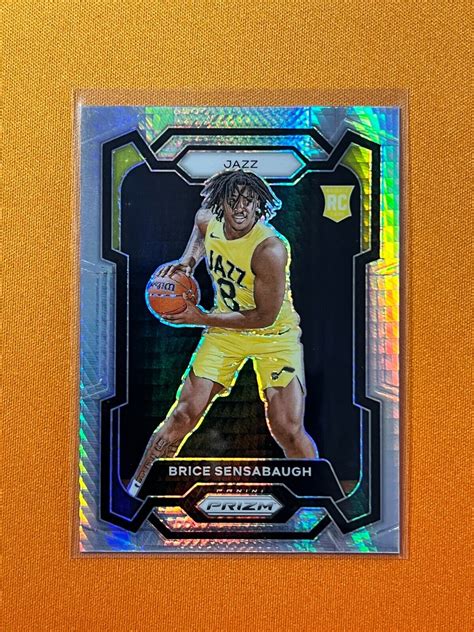 Panini Prizm Silver Hyper Brice Sensabaugh Rc Ebay