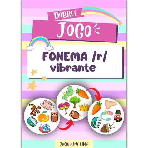 Jogo Dobble Fonema R Vibrante