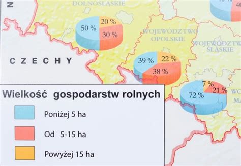 Polska Rolnictwo Mapa Szkolna Na Cian