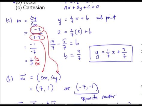 How To Find The Cartesian Equation Of A Line - Tessshebaylo