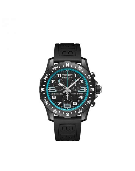 Montre Breitling Endurance Pro Premiers De Cord E Cadran Noir Bracelet