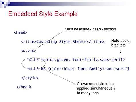 Ppt Css Style Sheets Powerpoint Presentation Free Download Id