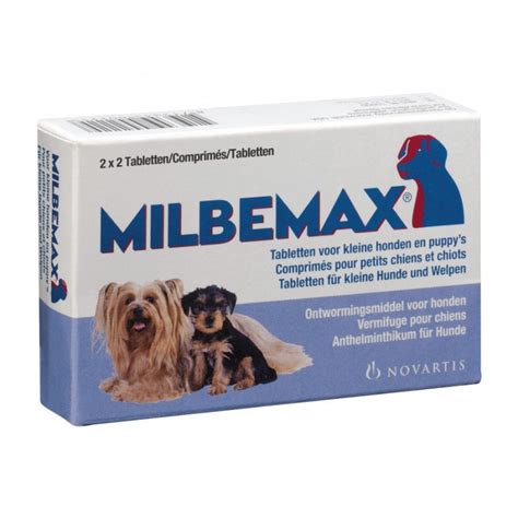 Milbemax Vermifuge Pour Chiens Novartis Direct Vet