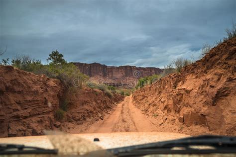 Canyonlands Fora Da Entrada Da Estrada Foto De Stock Imagem De C U