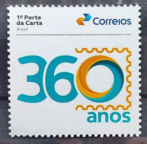 Si Selo Institucional Anos Dos Correios Servico Postal