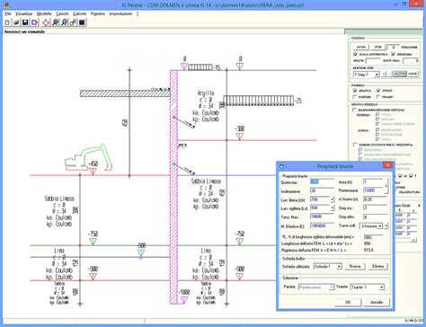 Software Geotecnico CDM Dolmen IS Paratie