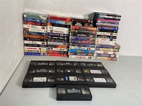 VHS Tapes + DVDs - Sherwood Auctions