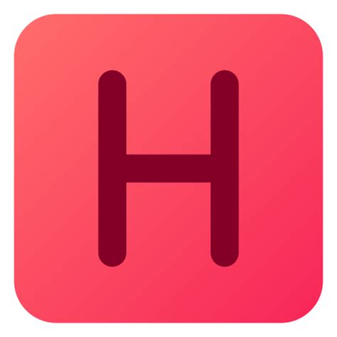 Hospital sign Generic gradient fill icon