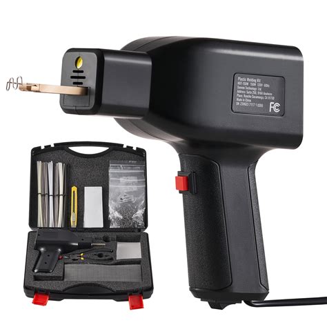 kffkff plastic welding kit  dual power thermal stapler plastic welding rifle walmartcom