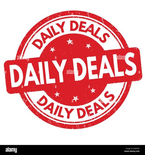 Daily Deals Stock Vector Images Alamy