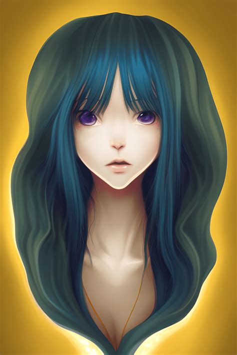 Anime Girl Digital Art · Creative Fabrica