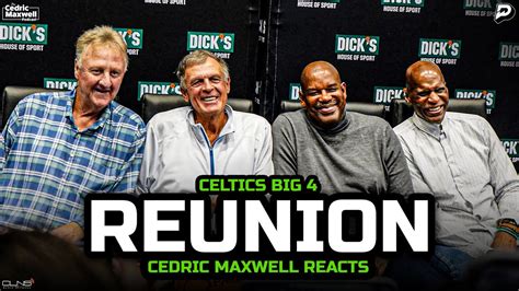 Larry Bird Reunites W Cedric Maxwell Kevin Mchale Robert Parish