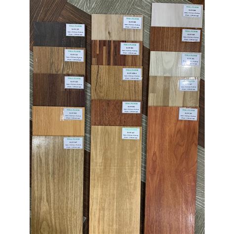 Jual Vinyl Lantai Murah Motif Kayu Tebal Mm Teka Vinyl Flooring