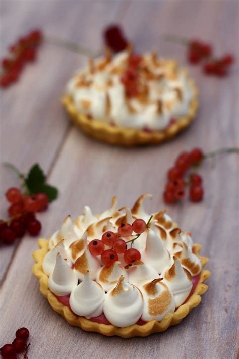 Tarte Aux Groseilles Meringu E Tartelette Sweet Pie Pies Tarts