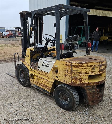 Tcm Fg25n2s Forklift In Saint Paul Ks Item Lb9653 For Sale Purple Wave