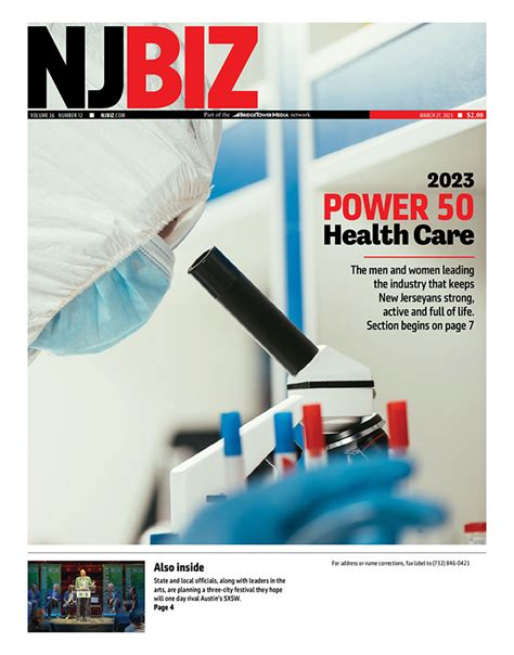 March 27 2023 Edition Of NJBIZ NJBIZ