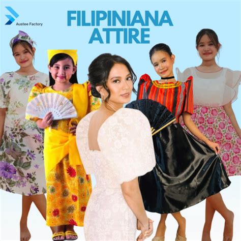 Austee Filipiniana Attire Kimona At Saya Baro At Saya Costume For Buwan Ng Wika Lazada Ph