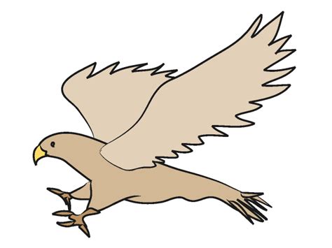 Red Tailed Hawk Clipart | Free download on ClipArtMag