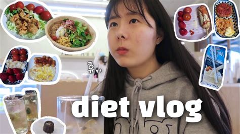 Vlog 이번엔 진짜로 정직한 다이어트 브이로그 운동복 쇼핑and하울 Diet Vlog 일주일 식단기록 Youtube