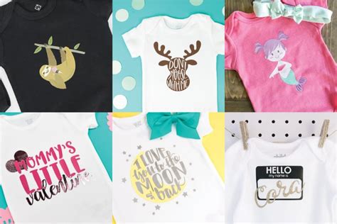 DIY Baby Onesies with the Cricut - Hey, Let's Make Stuff